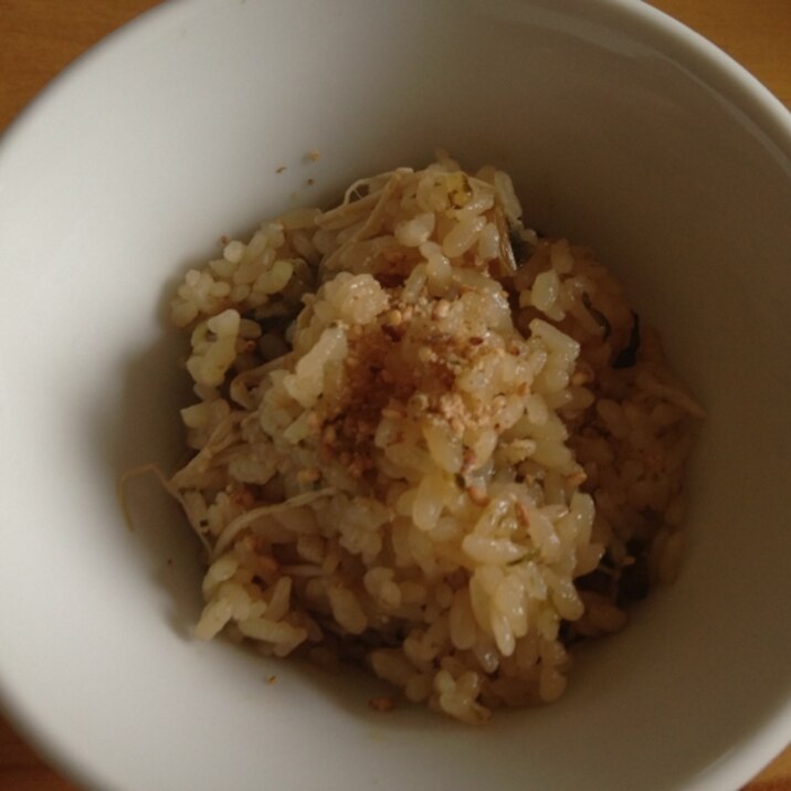 海苔の佃煮の炊込みごはん